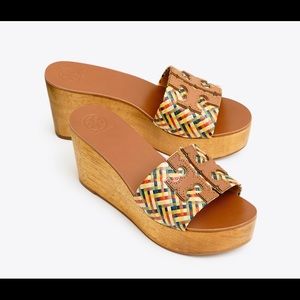 Tory Burch Wedge Sandal size 6
